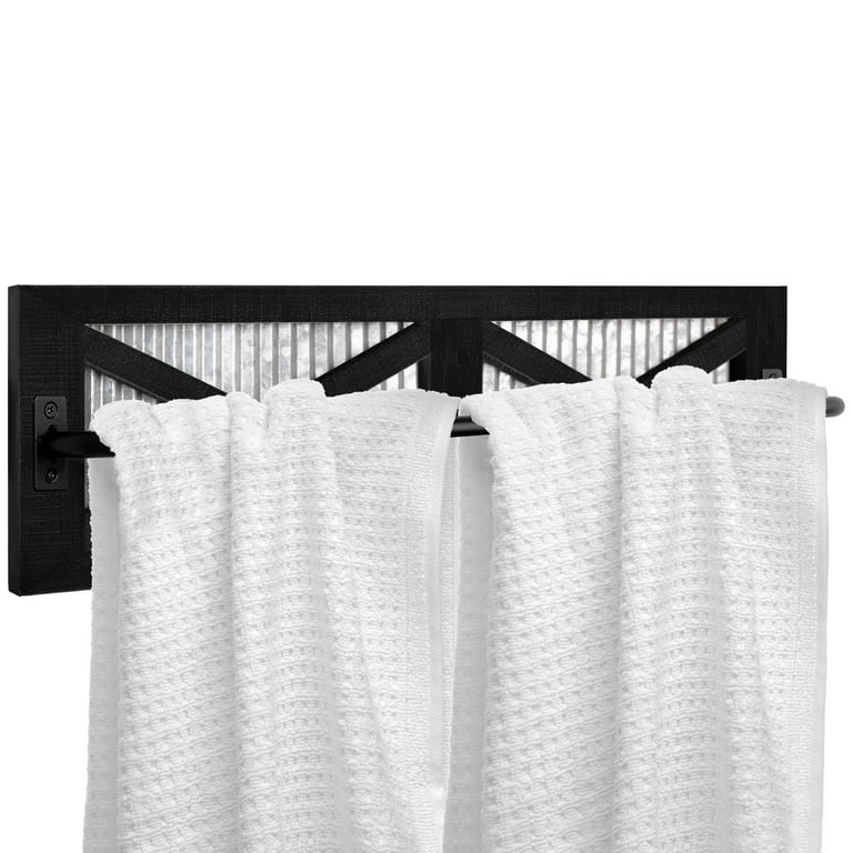 Rustic Towel Rack Farmhouse Towel Rack Bathroom Towel Rack