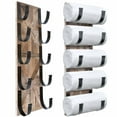 thumbnail image 1 of Autumn Alley Rustic Farmhouse Towel Rack Stunning Barn Wood Bathroom Wall Decor, 1 of 6