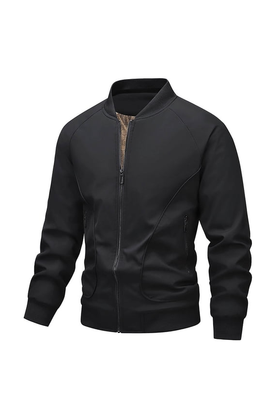 Autumn And Winter Coat Men's New Casual Trend Plus Thickened Thermal Jacket