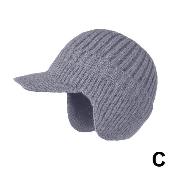 Autumn And Winter Color Simple Knitted Hat Unisex Warm Casual Slouchy Warm Beanie Protection Ear Hats Hats Outdoor