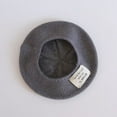 thumbnail image 1 of Autumn And Winter Letter Korean Version Berets Hat Wool Knitting DARK GRAY, 1 of 8