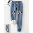 thumbnail image 1 of Autumn And Winter New Fleece-lined Warm Leggings 1773656642674041, 1 of 2