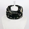 Autumn And Winter Printed Warm Short Neck Double Layer Neck Gaiter Cool