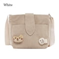 thumbnail image 1 of Autumn And Winter Small Cute Cartoon Crossbody Bags Shopper Bags Handbags Shoulder Bags WHITE, 1 of 8
