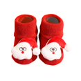 thumbnail image 1 of Autumn And Winter Thickened Baby Socks Antiskid Baby Floor Socks Children Christmas Socks Cartoon, 1 of 6
