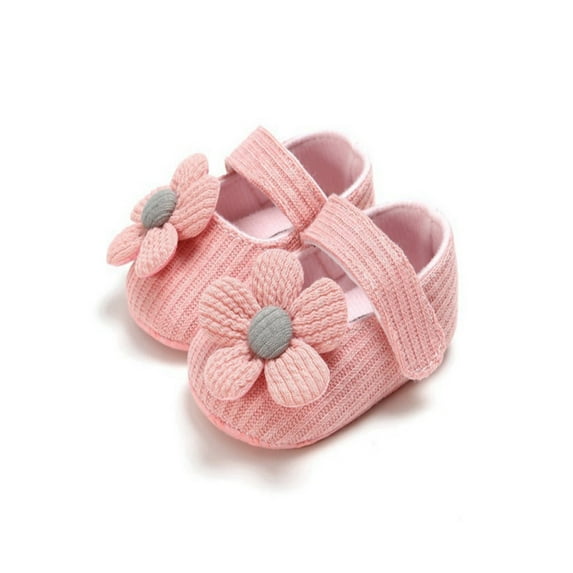 Autumn Baby Girl Anti-Slip Casual Walking Shoes Flower Sneakers Soft Soled First Walkers
