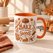 Autumn Baking Caramel Treats Ceramic Coffee Mug Baker Gift