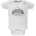thumbnail image 1 of Autumn Bear Hibernation Mode Soft Baby One Piece White 12 Month, 1 of 1