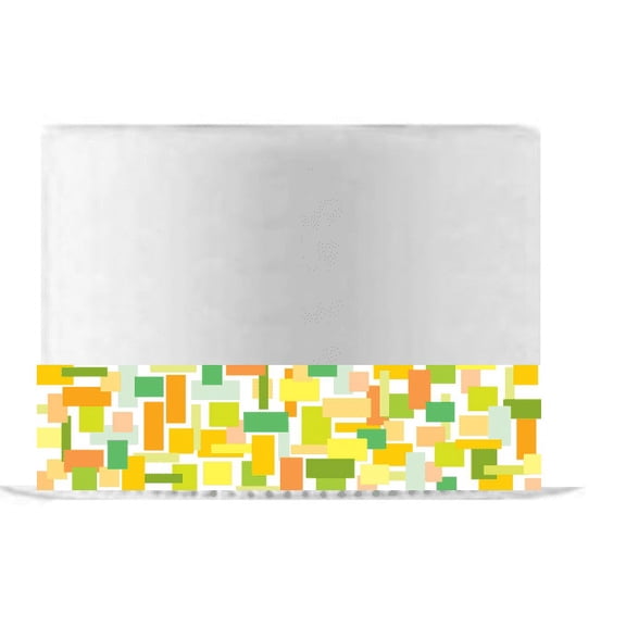Autumn Blossom Edible Cake Decoration Ribbon -6 Slim Strips