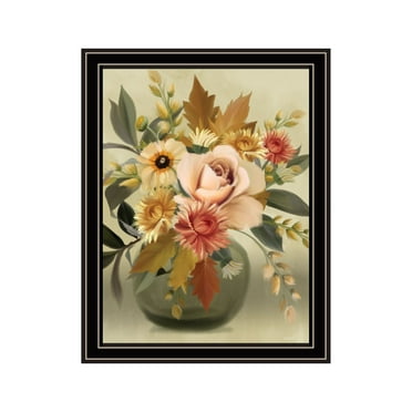 Autumn Bouquet by House Fenway Print Wall Art Wood Multi-Color