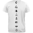 thumbnail image 1 of Autumn Camping Elements Spine Print All Over Mens T Shirt, 1 of 2