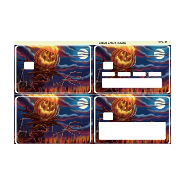 Autumn Clearance Card Skin Sticker For EBT, Transportation, Key, Credit