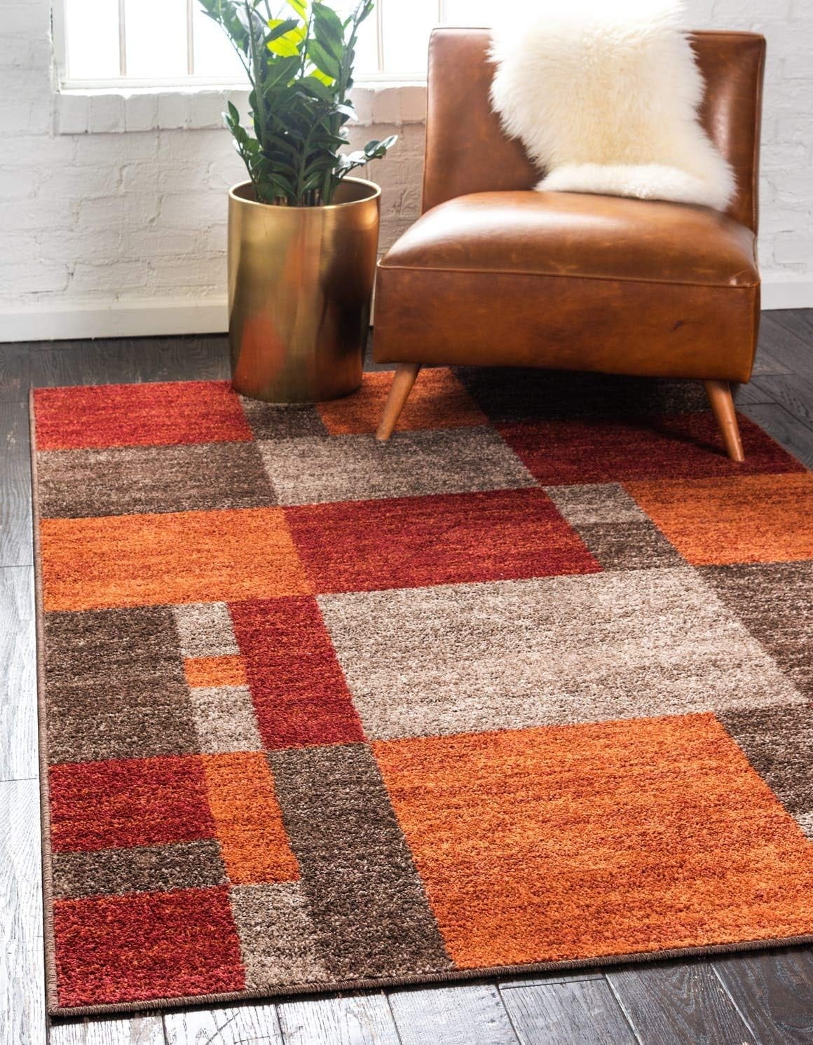 Equinox Multi-Color Rectangular Synthetic 9' x 12' Area Rug