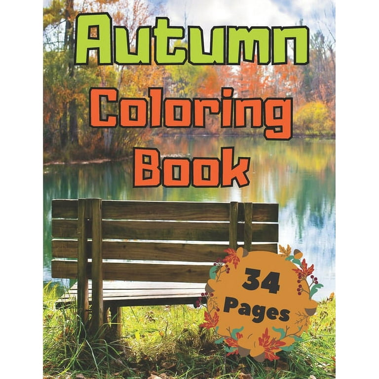 Coloring Book for Adults Relaxation and Stress Relief: Beautiful Landscapes