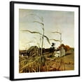 thumbnail image 1 of Art.com Autumn Cornfield,October 1, 1950 Giclee Print by Andrew Wyeth, Black Frame Wall Art, 29" x 29", 1 of 5