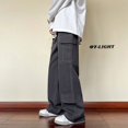thumbnail image 1 of Autumn Cotton Cargo Pants Men Fashion Pocket Casual Pants Men Japanese Streetwear Hip Hop Loose Straight Pants Mens Trousers, 1 of 5