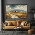 thumbnail image 1 of Autumn Countryside Poster, Rural Landscape Art, Mountain Scenery For Bedroom Decor, Wall Art Nature Lovers Home Decor, 8x12 UNFRAMED, 1 of 3