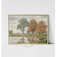 thumbnail image 1 of Autumn Countryside Vintage Wall Art, Antique Fall Landscape, Autumn Moody Print, Antique Home Decor #395, 8x12 UNFRAMED, 1 of 3