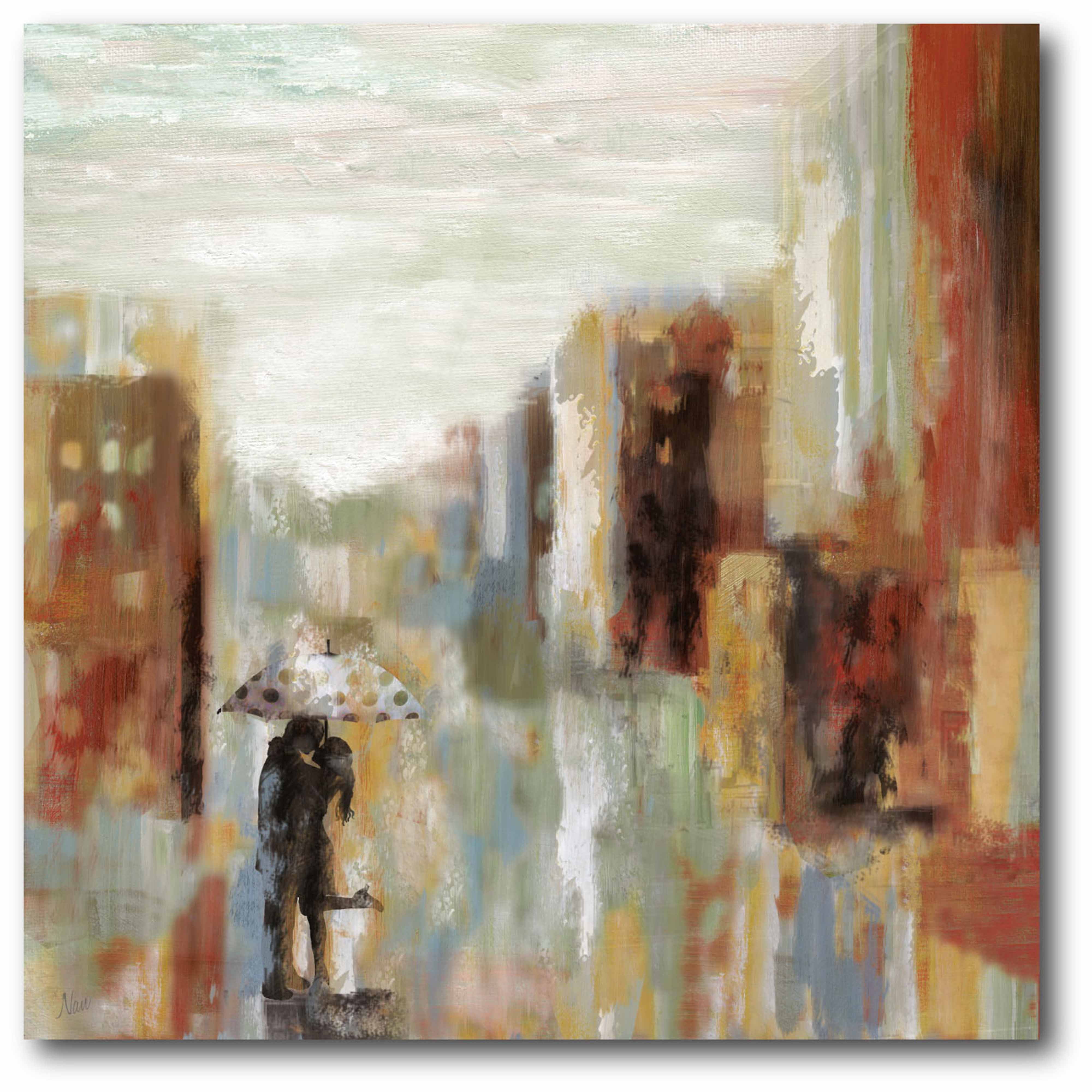 Autumn Couple II Gallery-Wrapped Canvas Wall Art, 16x16