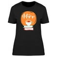 thumbnail image 1 of Autumn, Cup Of Tea And Books T-Shirt Women -Image by Shutterstock, Female Medium, 1 of 2