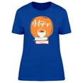 thumbnail image 1 of Autumn, Cup Of Tea And Books T-Shirt Women -Image by Shutterstock, Female XX-Large, 1 of 2
