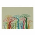 thumbnail image 1 of Autumn Cutting Board, Colorful Leafless Abstract Tree Tops Branches Creative Foliage Park Graphic, Decorative Tempered Glass Cutting and Serving Board, Small Size, Multicolor, by Ambesonne, 1 of 1