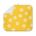 thumbnail image 1 of Autumn Daisy Drying Mat - Absorbent Foldable Dish Drying Pad with Rustic Wildflower Pattern, 1 of 7