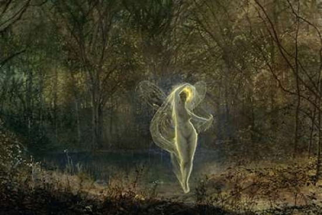 Autumn Dame Autumn Hath a Mournful Face Canvas Art - John Atkinson Grimshaw (24 x 36)