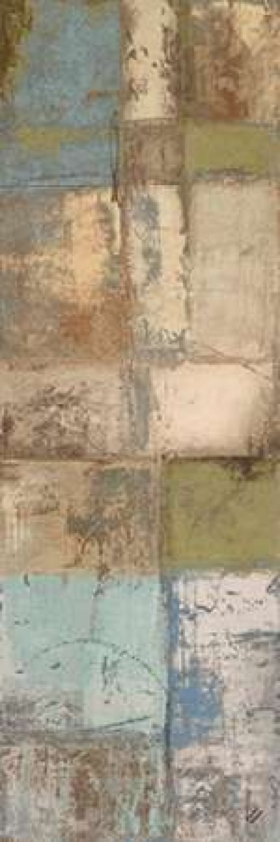 Autumn Deconstructing Panel I Canvas Art - Michael Marcon (8 x 24)