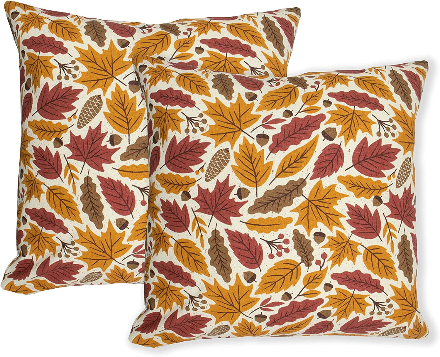 Autumn Decorations Fall Porch Outdoor Throw Pillow Covers Décor Maple