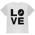 thumbnail image 1 of Autumn Deer Love Youth T Shirt White YSM, 1 of 1