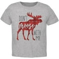 thumbnail image 1 of Autumn Don't Moose with Me Toddler T Shirt Heather 3T, 1 of 1