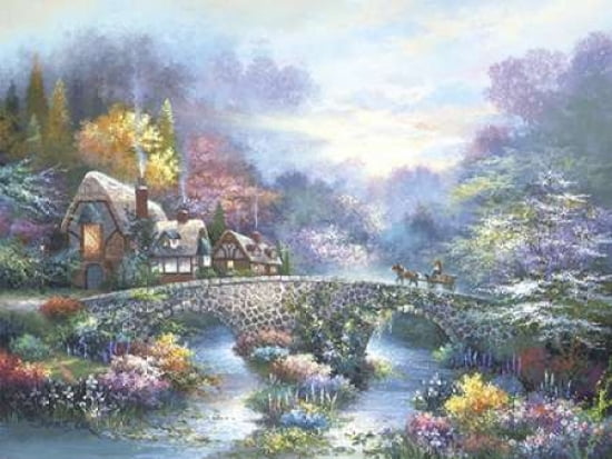 Autumn Dusk Canvas Art - James Lee (18 x 24)