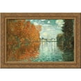 thumbnail image 1 of Autumn Effect at Argenteuil 24x19 Gold Ornate Wood Framed Canvas Art by Monet, Claude, 1 of 2