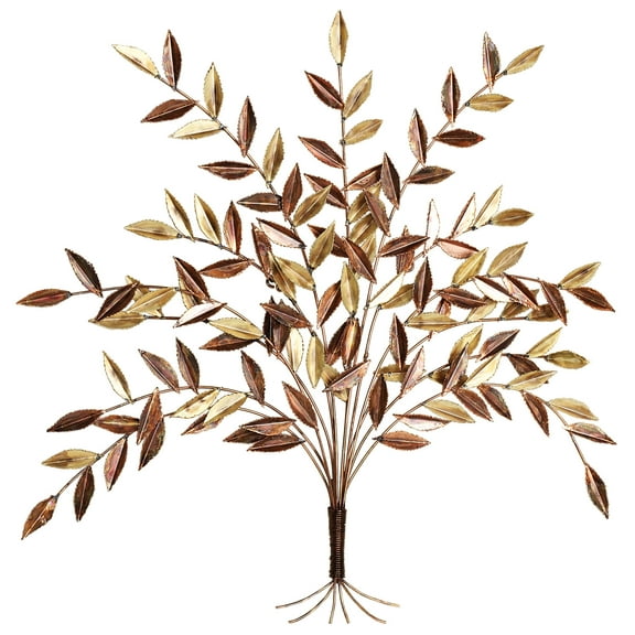 Autumn Elm Metal Wall Sculpture Multi Metallic