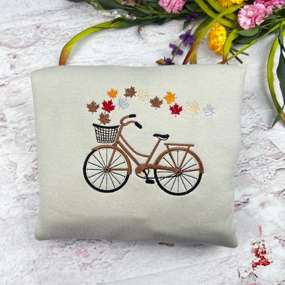 Autumn Embroidered Sweatshirt