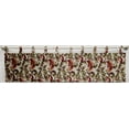 thumbnail image 1 of Autumn Fall Floral Leaves Tab Top Valances (Unlined) (18 Inch Two Valance Panels), 1 of 2
