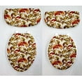 thumbnail image 1 of Autumn Fall Floral Leaves Toilet Seat Lid and Tank Cover Set by Penny's Needful Things, 1 of 2