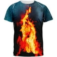 thumbnail image 1 of Autumn Fall It's Bonfire Season All Over Mens T Shirt Multi SM, 1 of 2