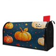 thumbnail image 1 of Autumn Fall Lantern Pumpkin Mailbox Cover,Magnetic 18x21 Inch Mailbox Wrap Water Proof Reusable Halloween Box Wrap for Garden Outdoor Decor, 1 of 5
