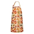 thumbnail image 1 of Autumn Fall Leaves Pattern Apron-Garden Aprons for Women with Pockets-Cotton Linen Waterproof Kitchen Cooking Gardening Aprons Adjustable for Kitchen,Cooking,BBQ and Salon 33"x27", 1 of 7