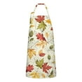 thumbnail image 1 of Autumn Fall Leaves Pattern Apron-Garden Aprons for Women with Pockets-Cotton Linen Waterproof Kitchen Cooking Gardening Aprons Adjustable for Kitchen,Cooking,BBQ and Salon 33"x27", 1 of 7