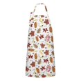 thumbnail image 1 of Autumn Fall Leaves Pattern Apron-Garden Aprons for Women with Pockets-Cotton Linen Waterproof Kitchen Cooking Gardening Aprons Adjustable for Kitchen,Cooking,BBQ and Salon 33"x27", 1 of 7