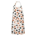 thumbnail image 1 of Autumn Fall Leaves Pattern Apron-Garden Aprons for Women with Pockets-Cotton Linen Waterproof Kitchen Cooking Gardening Aprons Adjustable for Kitchen,Cooking,BBQ and Salon 33"x27", 1 of 7