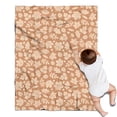 thumbnail image 1 of Autumn Fall Leaves Pattern Blanket,Comfortable Soft Flannel Throw Blanket,All Season,Warm Lightweight Blankets for Sofa Bed Couch Living Room Chair,30"x40", 1 of 4