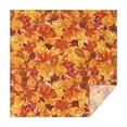 thumbnail image 1 of Autumn Fall Leaves Pattern Square Tablecloth,Waterproof Square Table Cover,Wipeable Spillproof Washable Table Cover for Home Kitchen Party Decor 52"x52"(132x132cm), 1 of 6