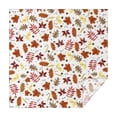 thumbnail image 1 of Autumn Fall Leaves Pattern Square Tablecloth,Waterproof Square Table Cover,Wipeable Spillproof Washable Table Cover for Home Kitchen Party Decor 60"x60"(152x152cm), 1 of 6