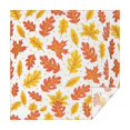 thumbnail image 1 of Autumn Fall Leaves Pattern Square Tablecloth,Waterproof Square Table Cover,Wipeable Spillproof Washable Table Cover for Home Kitchen Party Decor 60"x60"(152x152cm), 1 of 6