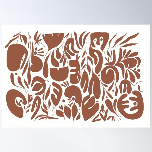 Autumn Fall Poster Wall Art, Modern Wall Decor For Living Room Bedroom, 16x24 UNFRAMED