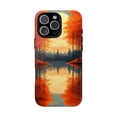 thumbnail image 1 of Autumn Fall Wilderness Tree Leaves Scenic Seasonal Artistic Phone Case with iPhone 11 to 17 Pro Max, 1 of 2